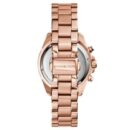 Michael Kors Ladies Bradshaw Mini Rose Gold Watch - MK5799
